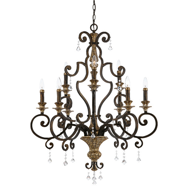 Leaf Drop 5 Light Candle Style Ceiling Chandelier Ant Brass Leaf Drop 5 Light Candle Style Ceiling Chandelier Ant Brass